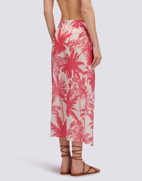 PAREO WITH TROPIC SAVANNAH PRINT