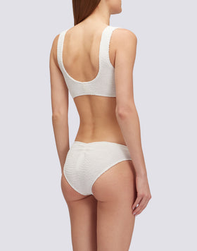 TOP BRALETTE EN TEJIDO ESTAMPADO