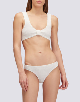 TOP BRALETTE EN TEJIDO ESTAMPADO