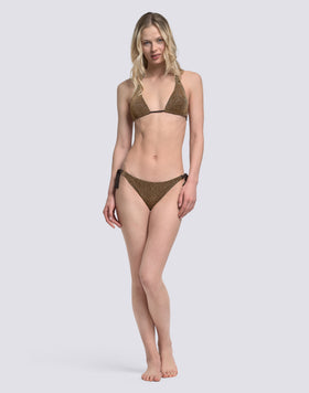 BEA - BAÑADOR CON BAÑADOR CON LADO AJUSTABLE EN LUREX