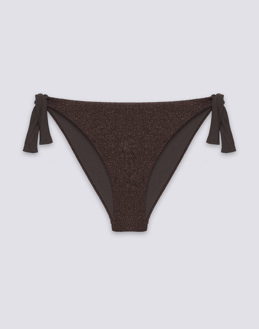 BEA - LUREX BIKINI BOTTOMS WITH ADJUSTABLE SIDES