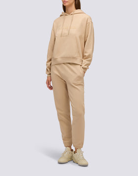 SUDADERA DE MUJER CON CAPUCHA Y INSCRIPCIÓN SUNDEK