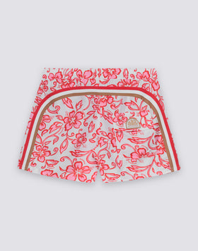COAST - REPREVE® HIBISCUS SK23 PRINT BEACH SHORTS