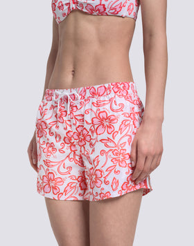 COAST - PANTALÓN DE MAR REPREVE® CON ESTAMPADO HIBISCUS SK23