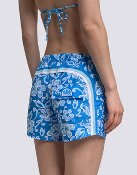 COAST - PANTALÓN DE MAR REPREVE® CON ESTAMPADO HIBISCUS SK23