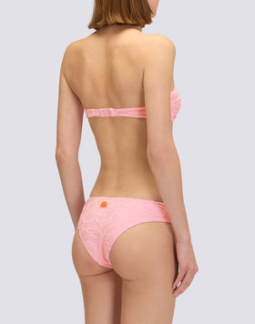 GARDNER BIKINI TOP A FASCIA IN SPUGNA E MOTIVO SK23