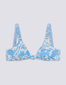 SCARLETT - HAUT DE BIKINI BRALETTE IMPRIMÉ PATCHY FLOWERS