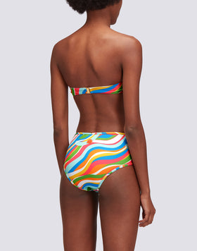 GARDNER - MULTICOLOUR PRINT BANDEAU TOP