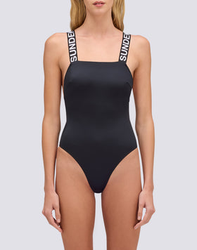 MARYLIN LOGO ELASTIC ONE-PIECE
