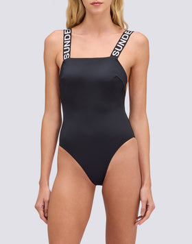 MARYLIN LOGO ELASTIC ONE-PIECE