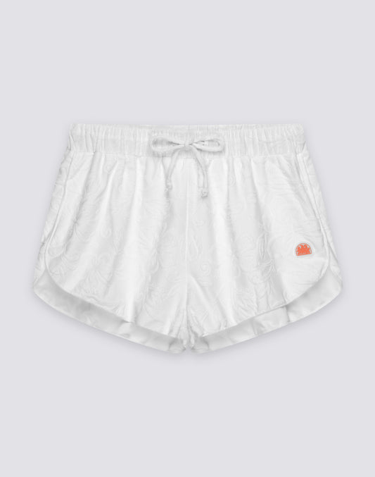 COSTUME A PANTALONCINO DONNA IN SPUGNA JACQUARD CON MOTIVO SK23
