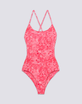 MAILLOT DE BAIN ENTIER MOTIF HIBI PAISLEY BANDANA