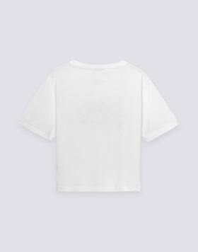 WOMEN'S CROPPED VINTAGE WASH T-SHIRT