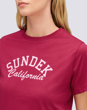 T-SHIRT DONNA CROPPED VINTAGE WASH