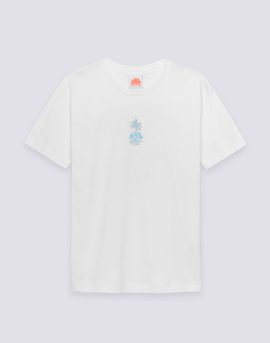 CAMISETA DE MUJER CON ESTAMPADO GOOD VIBES ONLY