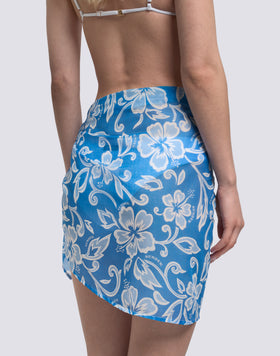 PAREO DE VOILE DE ALGODÓN CON ESTAMPADO SK23