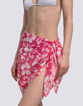 PAREO DE VOILE DE ALGODÓN CON ESTAMPADO SK23