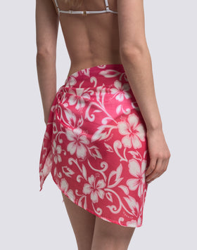 PAREO DE VOILE DE ALGODÓN CON ESTAMPADO SK23