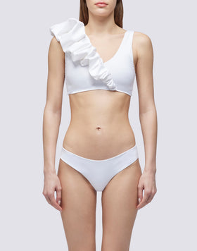 TOP BRALETTE CON VOLANTES