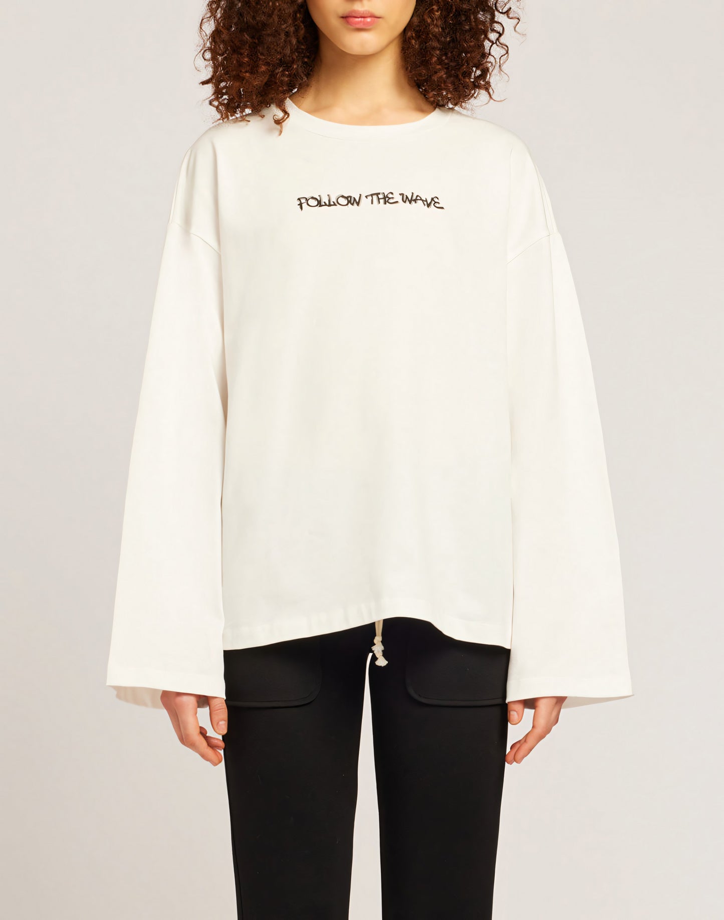 T -SHIRT OVERSIZE A MANICHE LUNGHE