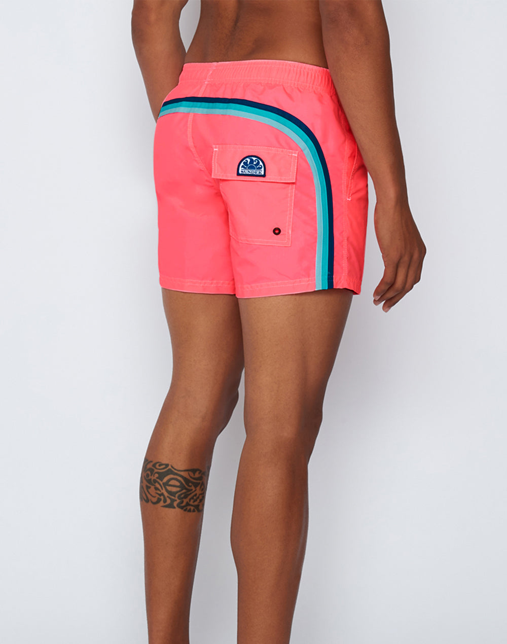 Short de bain homme flamant online rose