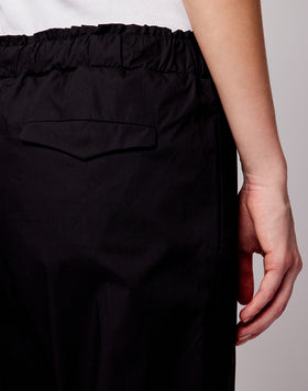 PANTALONI IN POPELINE DI COTONE