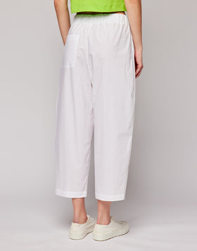 COTTON POPLIN PANTS