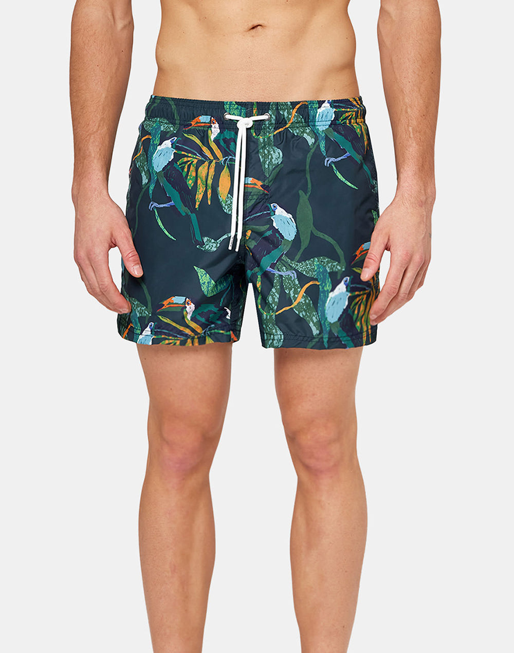 SHORT DE BAIN AVEC MOTIF TOUCANS