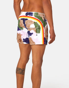 SHORT DE BAIN À TAILLE ÉLASTIQUE - GOLDENWAVE SPECIAL EDITION
