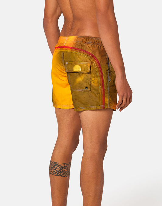 SHORT DE BAIN À TAILLE ÉLASTIQUE -  GOLDENWAVE SPECIAL EDITION