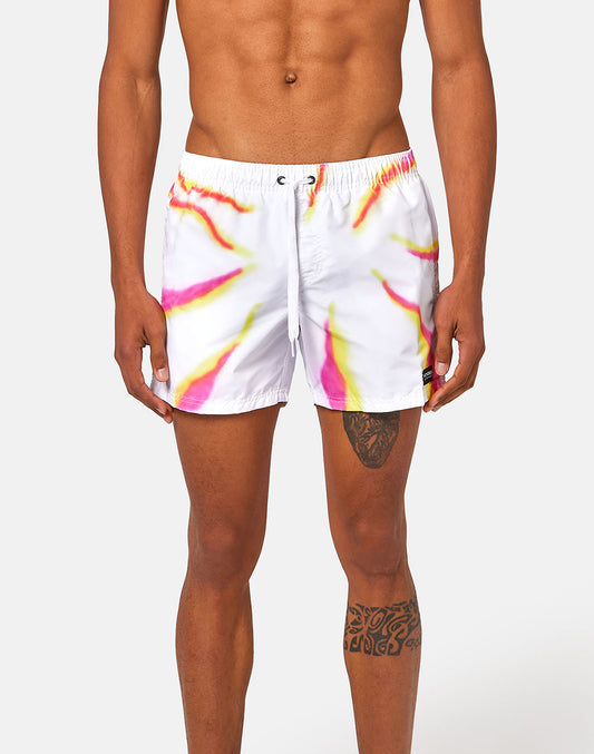 SHORT SWIM SHORTS WITH AN ELASTICATED WAISTBAND - GOLDENWAVE SPECIAL EDITION