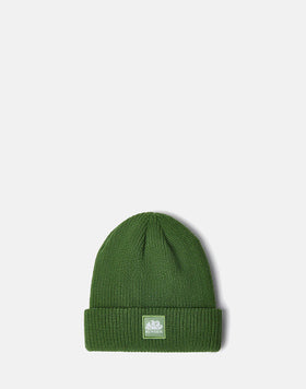 BONNET EN TRICOT CÔTELÉ AVEC LOGO