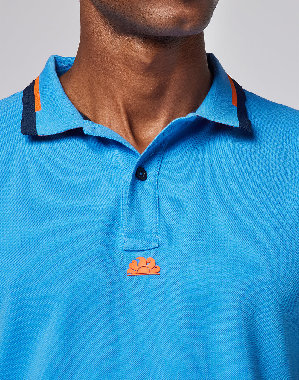 COMBINED PIQUÉ COTTON POLO SHIRT