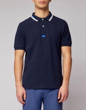 POLO IN COTONE PIQUET COMBINATO