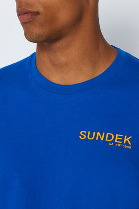 T-SHIRT À COL RAS DU COU AVEC LOGO