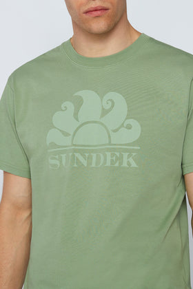 T-SHIRT À MANCHES COURTES AVEC LOGO WENH