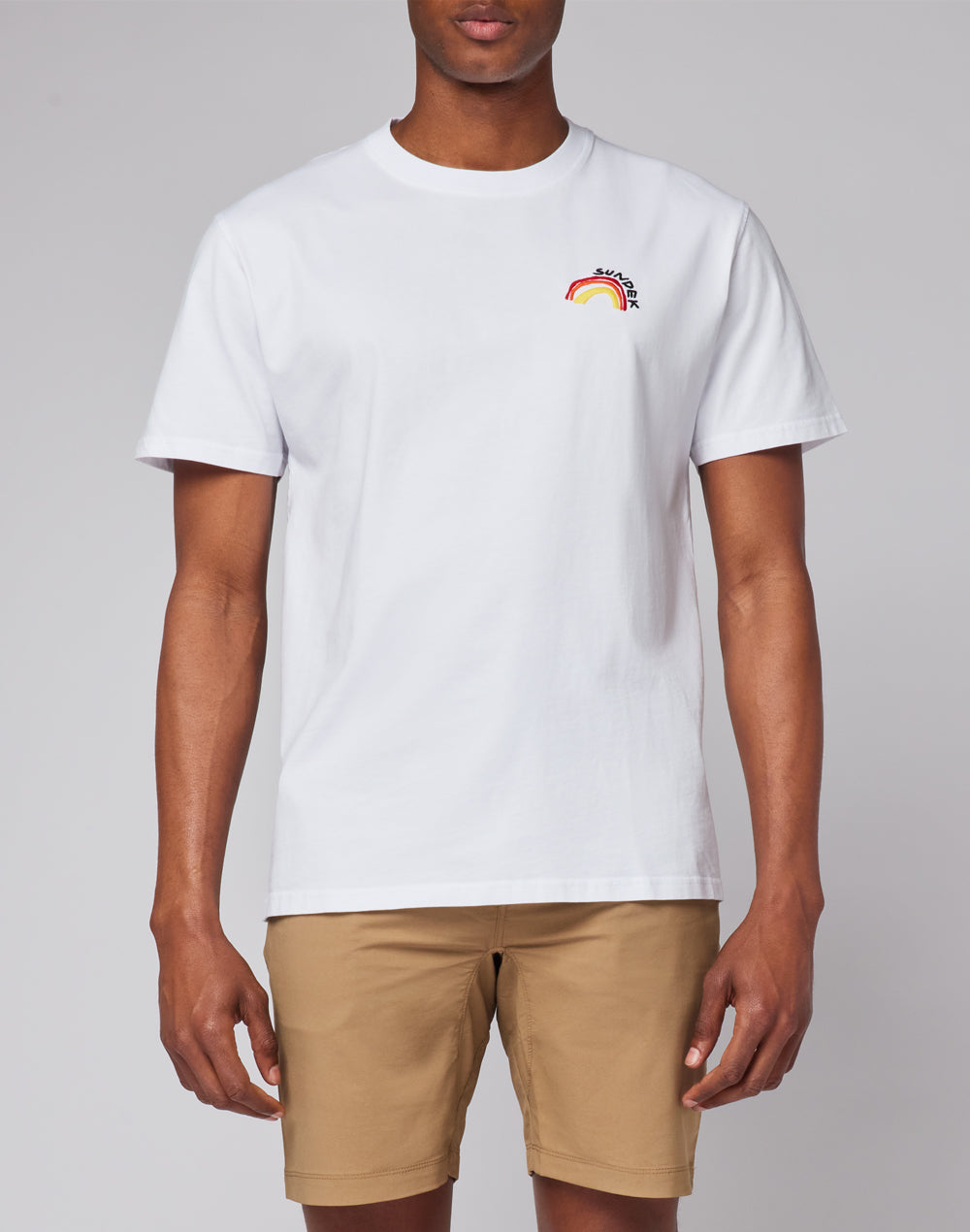 RAINBOW EMBROIDERED CAPSULE T-SHIRT