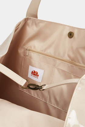 TIFFANY - MAXI SAC DE PLAGE EN TISSU BRILLANT