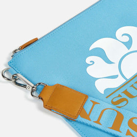 POCHETTE CLUTCH EN TOILE