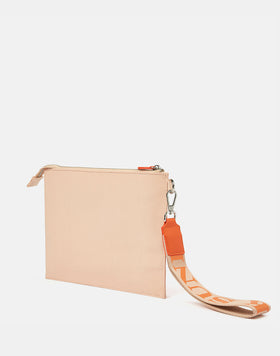 POCHETTE CLUTCH EN TOILE