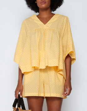 V-NECK BLOUSE