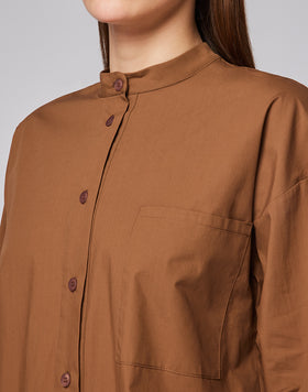 COTTON POPLIN CHEMISIER